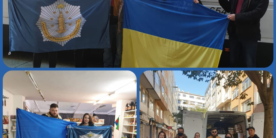 Envío de ayuda humanitaria a Ucrania